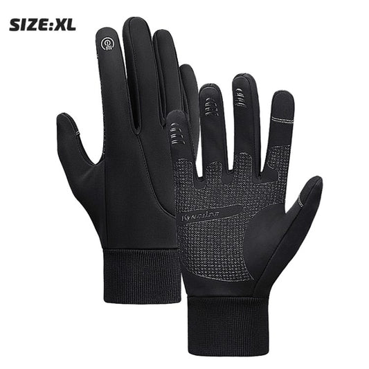 KYNCILOR A0006 Outdoor Touch Screen Warm Gloves Waterproof Running Cycling Full Finger Sports Gloves