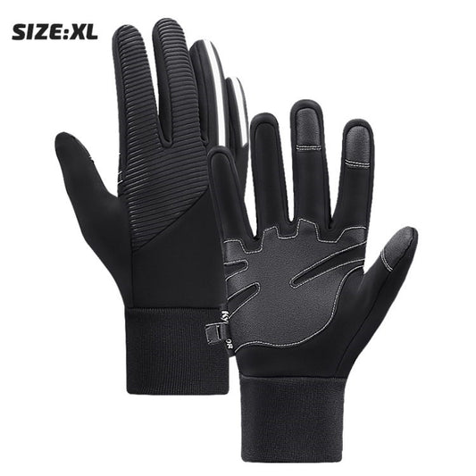 KYNCILOR A0009 Winter Gloves Men Women Touch Screen Waterproof Cycling Mittens