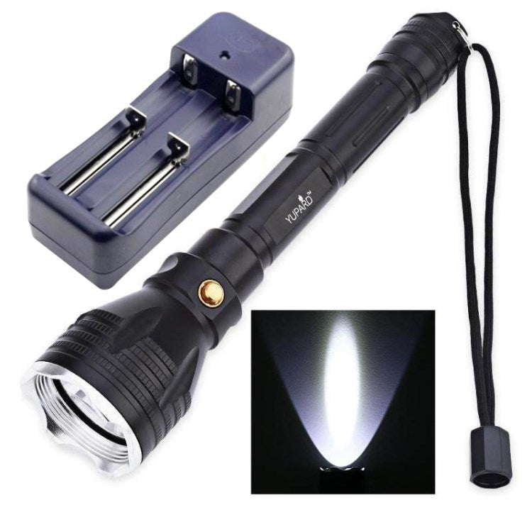 YUPARD L2 1200LM 10W Super Bright Flashlight Underwater 100m Torch Lamp for Fishing Camping