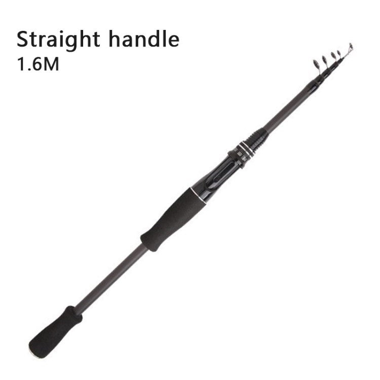 1.6/1.8/2.1/2.4m Ultra-light Non-slip Telescopic Spinning Casting Fishing Rod