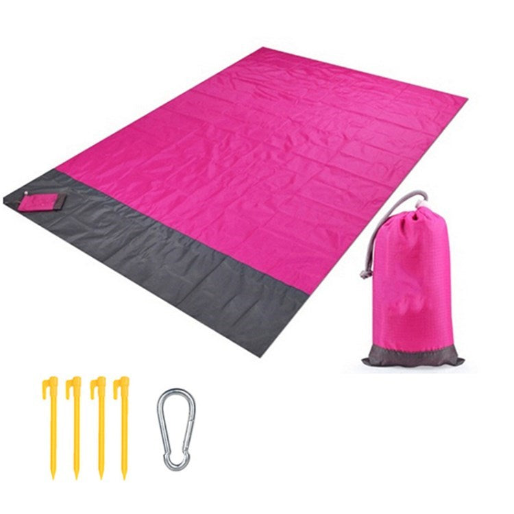 Beach Blanket Outdoor Picnic Mat 210x200cm Folding Portable Travel Blanket for Family Park Beach Grass