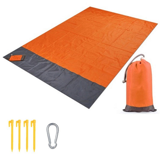 Beach Blanket Outdoor Picnic Mat 210x200cm Folding Portable Travel Blanket for Family Park Beach Grass