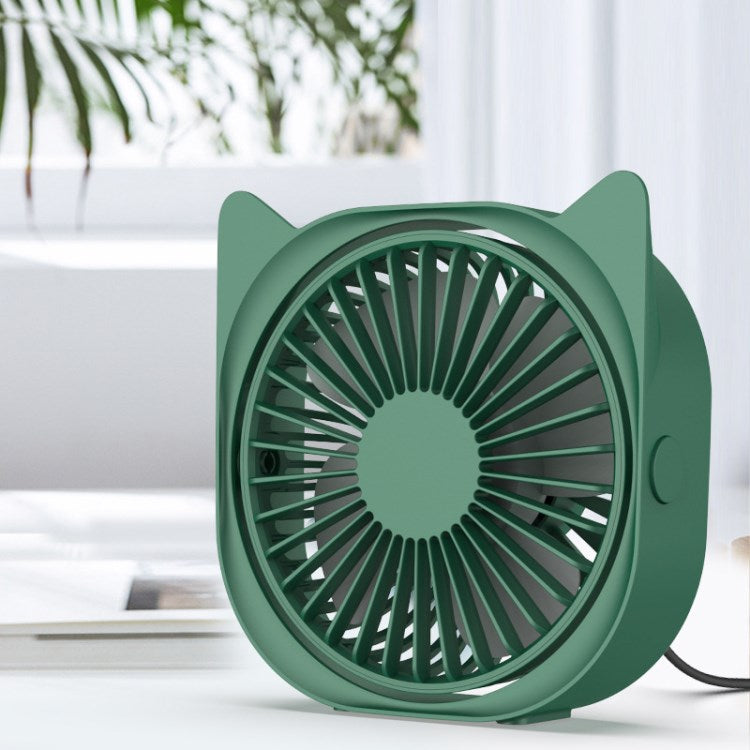 6 inch Mini USB Desk Fan Portable Electric Fan with 3 Wind Modes Summer Cooler for Home Office