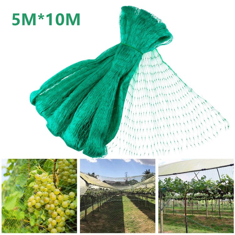 16/33ft Garden Anti-Birds Netting Light Transmission Durable Reusable Garden Net Plants Barrier