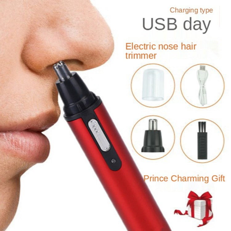 YD-103 Electric Men's Nose Hair Shaver Ear and Nose Hair Trimmer for Smoother Cutting