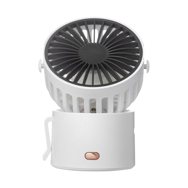 Portable Desk Fan Mini Neck-Mount Fan USB Silent Handheld Air Cooling Fan for Office Home Room