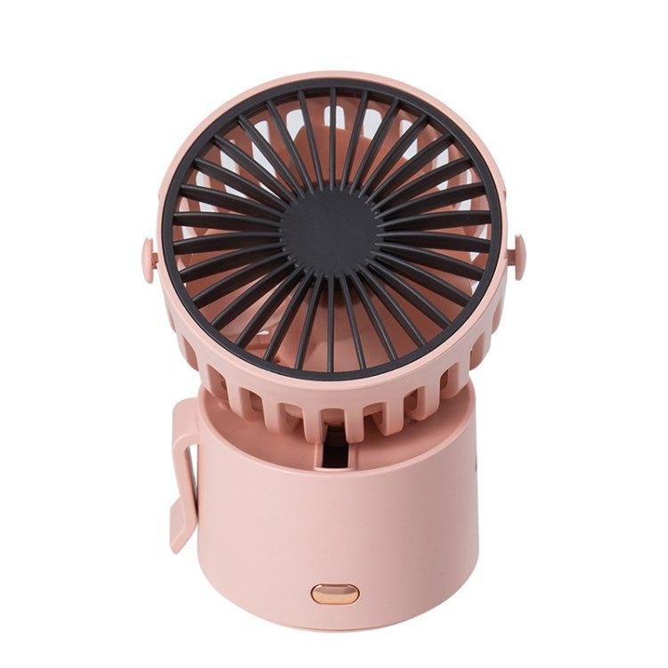 Portable Desk Fan Mini Neck-Mount Fan USB Silent Handheld Air Cooling Fan for Office Home Room