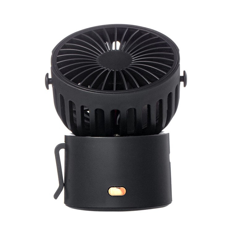 Portable Desk Fan Mini Neck-Mount Fan USB Silent Handheld Air Cooling Fan for Office Home Room