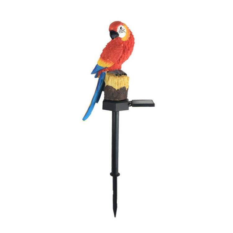 YW-5870 Solar Parrot Light Outdoor Garden Stake Lamp Waterproof Patio Lawn Lamp Path Landscape Decor