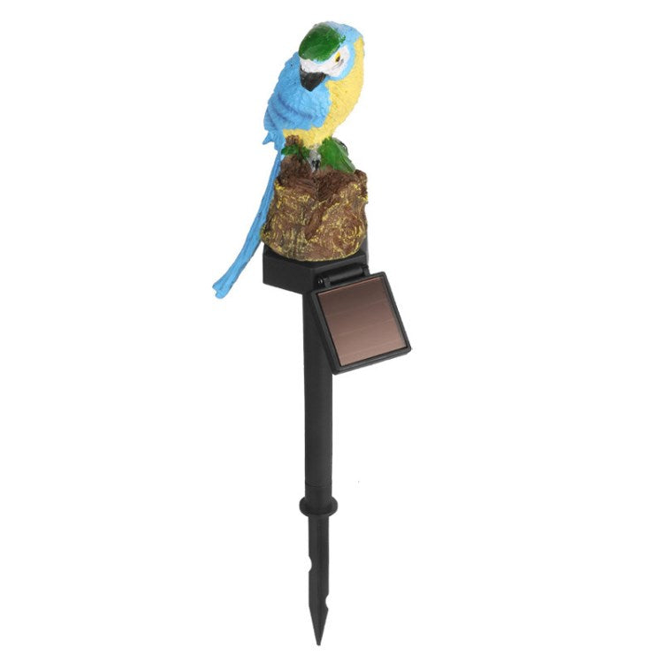 YW-5870 Solar Parrot Light Outdoor Garden Stake Lamp Waterproof Patio Lawn Lamp Path Landscape Decor