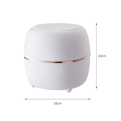 Mini Wastebasket Trash Can Desktop Waste Garbage Bin for Desktop, Living Room, Bathroom