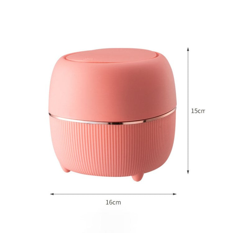 Mini Wastebasket Trash Can Desktop Waste Garbage Bin for Desktop, Living Room, Bathroom