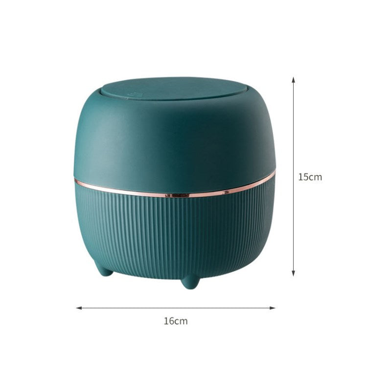 Mini Wastebasket Trash Can Desktop Waste Garbage Bin for Desktop, Living Room, Bathroom