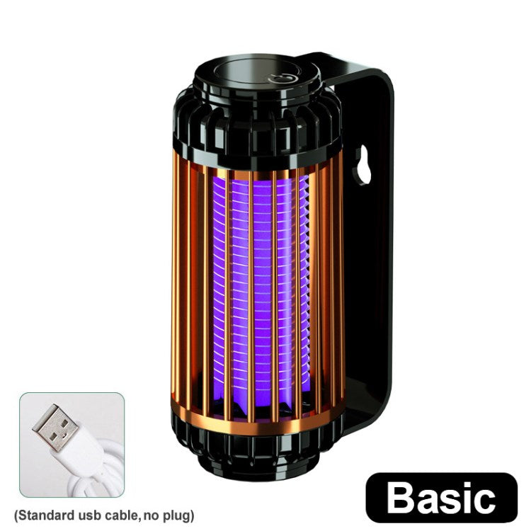 Portable Bug Zapper Mosquito Killer Indoor Electric Fly Trap with Light for Home Dormitory