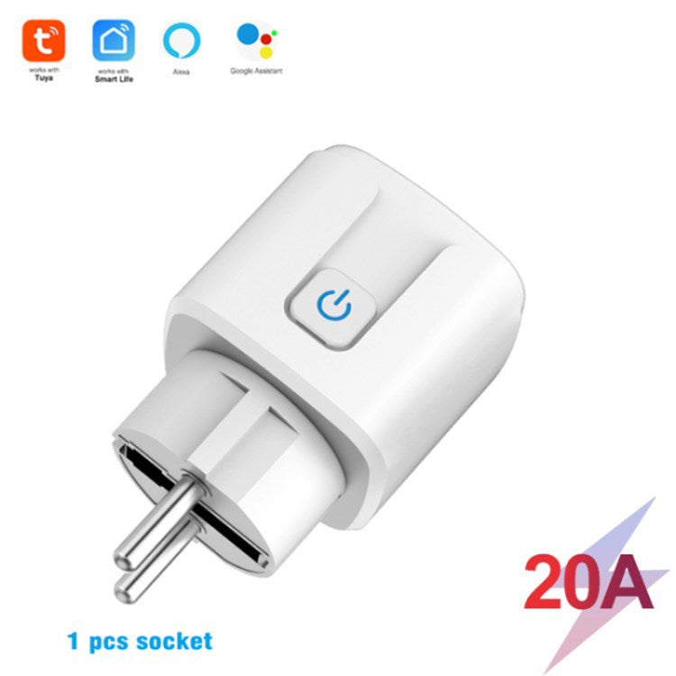 Smart Plug 16A/20A WiFi Outlet Socket Plug for Amazon Alexa Google Assistant