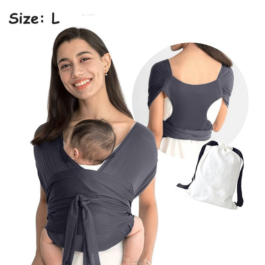 Baby Carrier Sling Wrap Multifunctional X-Shaped Baby Carrying Belt