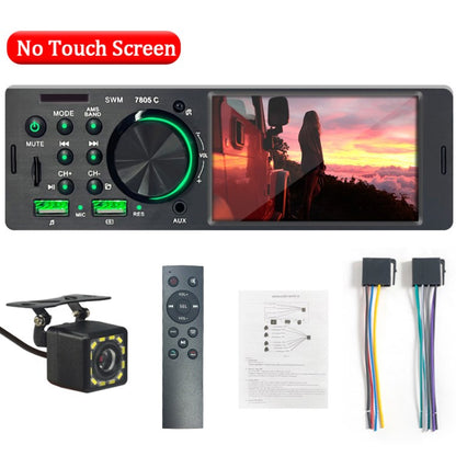 SWM 7805C 4.1-inch Touch Screen Car Stereo Radio Bluetooth FM USB AUX MP4 MP5 Music Video Player