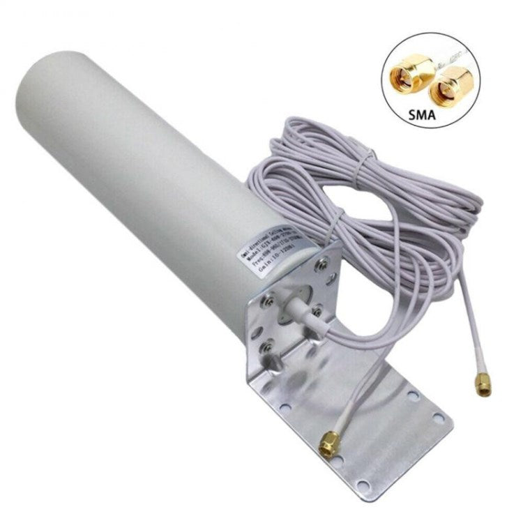 External WiFi Antenna 10-12dBi Omni-Directional Antenna Outdoor SMA/TS9/CRC9 4G LTE Long Range Antenna for Mobile Hotpots Router