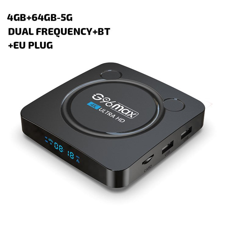 G96max 4K HD TV Box 5G WiFi Bluetooth Android 11.0 Network Video Player