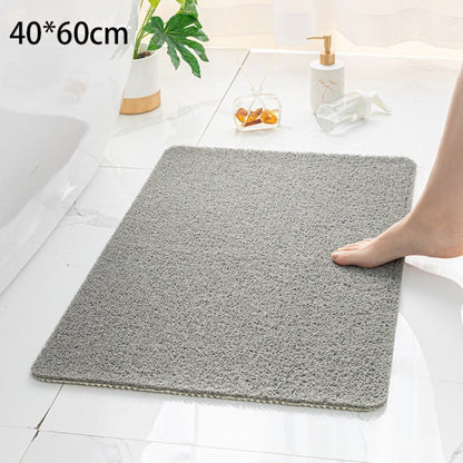 45x75cm Non-Slip Bathroom Shower Rug Carpet Durable Wear-Resistant PVC Bath Mat