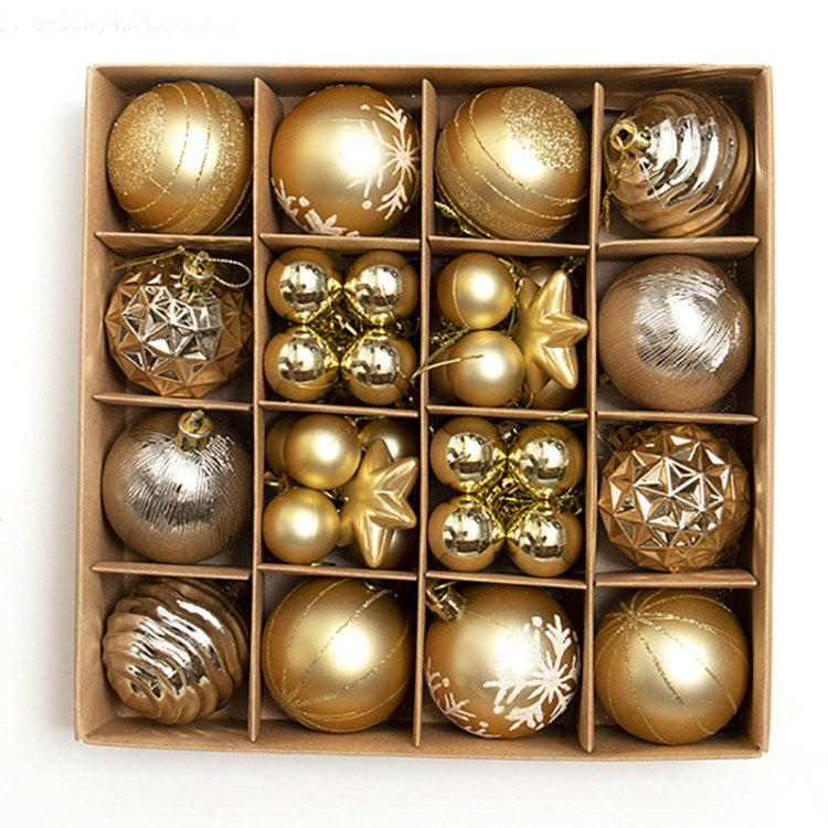 Wonderful Christmas Ball Box Set Lightweight Durable Christmas Tree Decoration Pendant