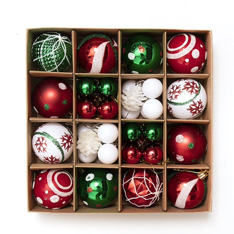 Wonderful Christmas Ball Box Set Lightweight Durable Christmas Tree Decoration Pendant