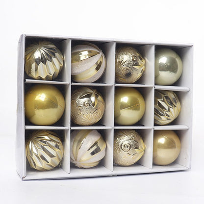 12Pcs Christmas Tree Balls Box Set Christmas Ornament Decorations Pendant