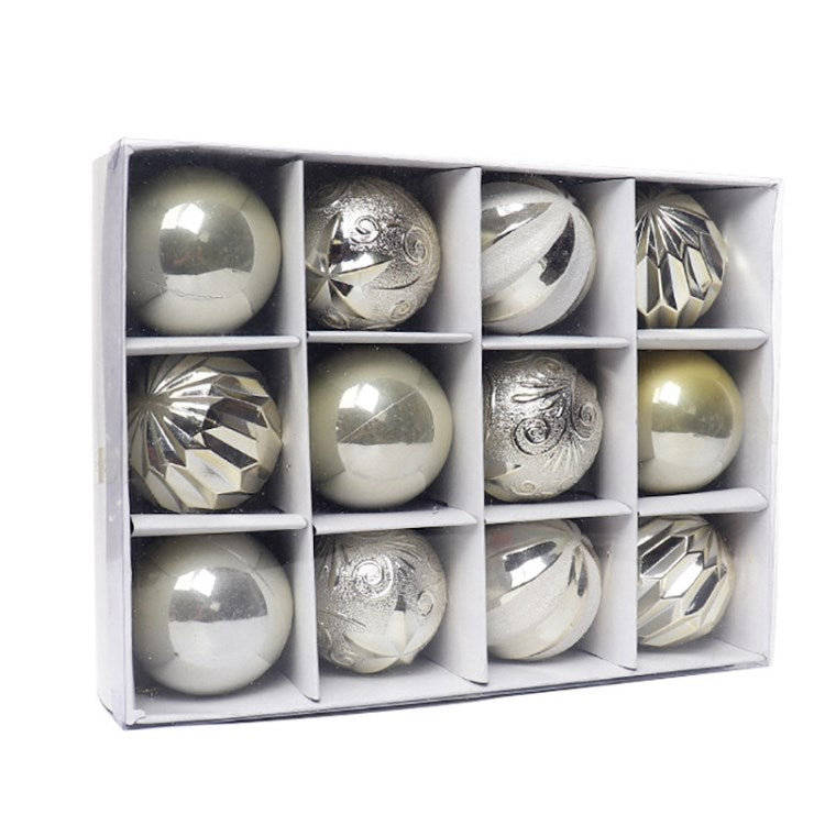 12Pcs Christmas Tree Balls Box Set Christmas Ornament Decorations Pendant