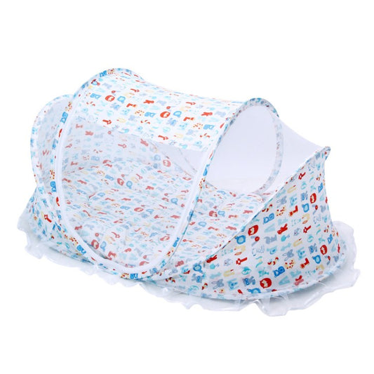 Anti-dust Folding Baby Bedding Crib Baby Mosquito Net Bed Mattress Pillow Suit