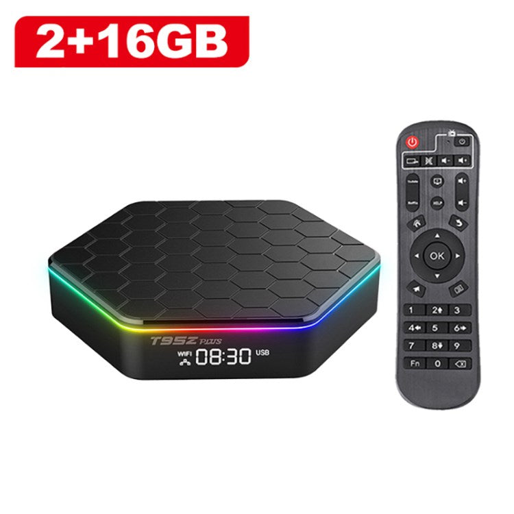 T95z plus Android TV Box 12.0 2GB+16GB EU Plug Quad Core 6K HD Video Player WiFi Bluetooth 5.0 Set Top Box