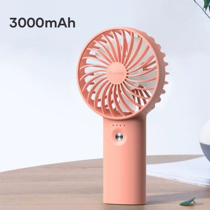 YOOBAO F3 Pro Wind Portable Handheld Fan Mini USB Rechargeable Fan Cooling Desk Fan Home, Office, School, Outdoor