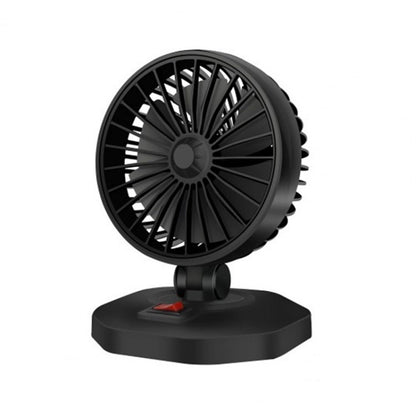 12V-24V Car Cooling Fan 3.1A USB Plug-in Portable Vehicle Fan Vehicle Mounted USB Fan Phone Charging Station