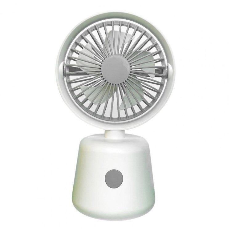 USB Small Fan 500mAh Rechargeable Powerful Personal Portable Fan Desktop Handheld Fan