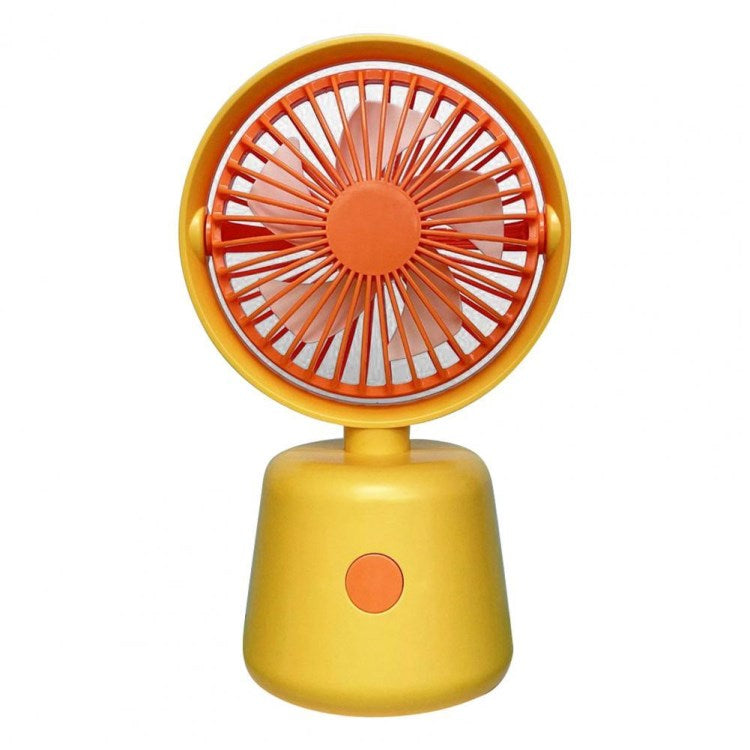 USB Small Fan 500mAh Rechargeable Powerful Personal Portable Fan Desktop Handheld Fan