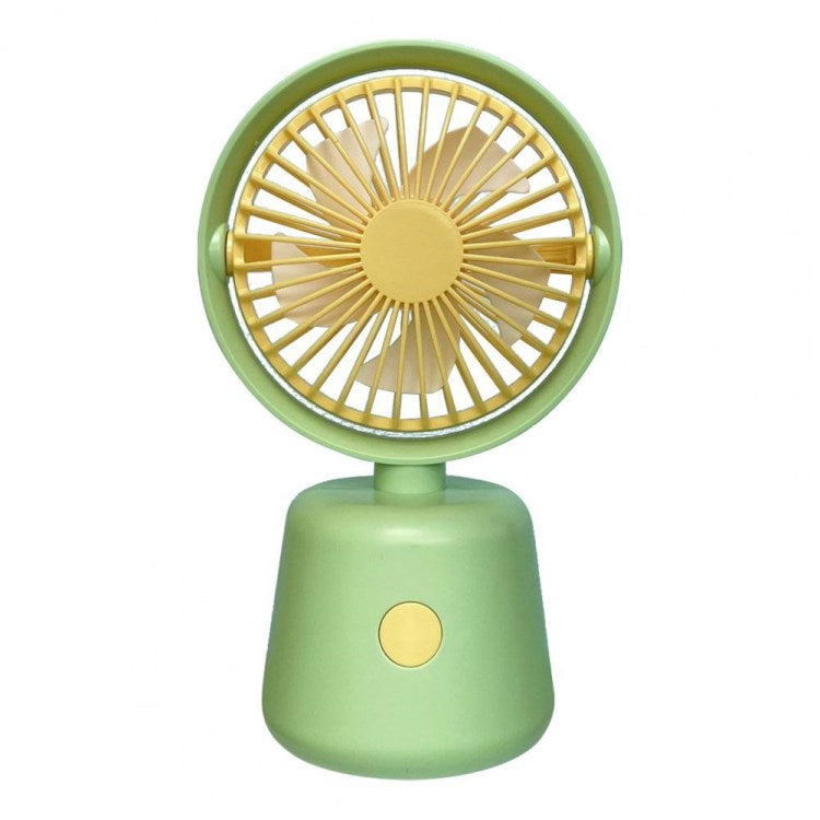 USB Small Fan 500mAh Rechargeable Powerful Personal Portable Fan Desktop Handheld Fan