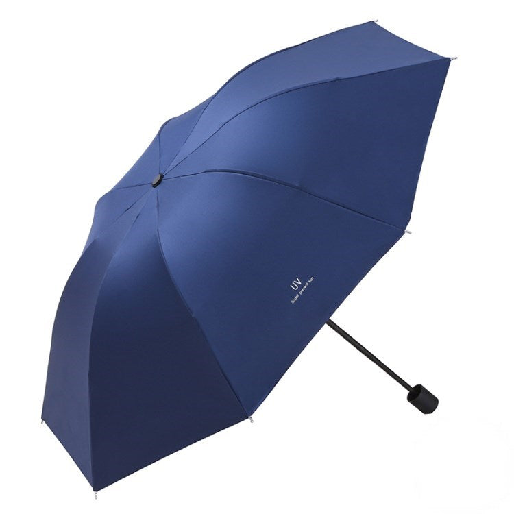 Anti-UV Umbrella Portable Folding Umbrella Travel Sun Rain Umbrella Gifts for Men Women