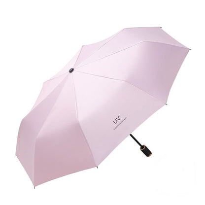 Anti-UV Umbrella Portable Folding Umbrella Travel Sun Rain Umbrella Gifts for Men Women