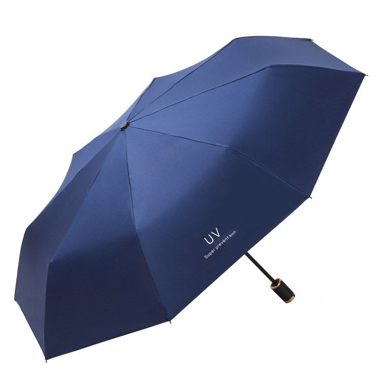 Anti-UV Umbrella Portable Folding Umbrella Travel Sun Rain Umbrella Gifts for Men Women