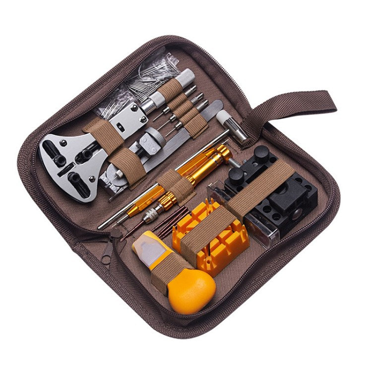 149Pcs / Set Watch Repair Tool Kit  Tweezers Spring Case Opener Spring Bar Tools Opening Remover Watchmaker Tool