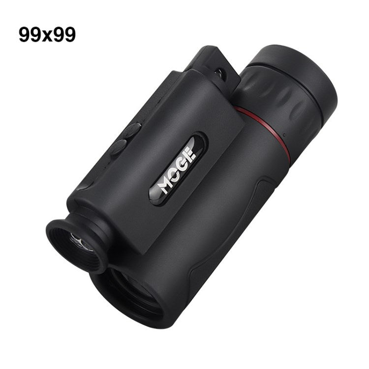 MOGE 99x99 High Powered Monocular Phone Camera Adapter Night Vision Telescope for Birds Watching Hunting Hiking