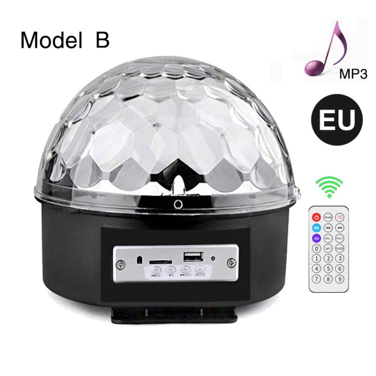 Sound Activated Party Stage Light Remote Control DJ Disco Ball Strobe Club Lamp