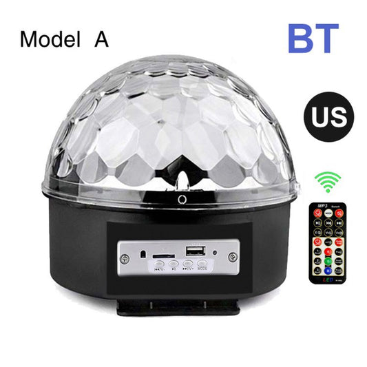 Sound Activated Party Stage Light Remote Control DJ Disco Ball Strobe Club Lamp