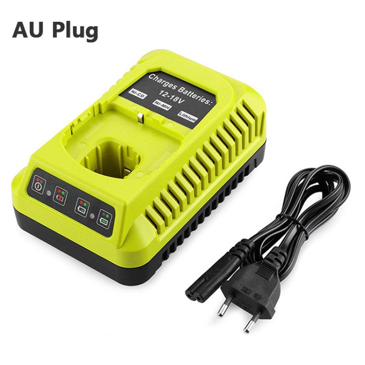 NC P117 Battery Charger for Ryobi 12V 14.4V 18V Li-ion Ni-CD Ni-Mh Battery P100 P102 P103 P105 P107 P108 1400670 P118 Lithium ONE+ Serise