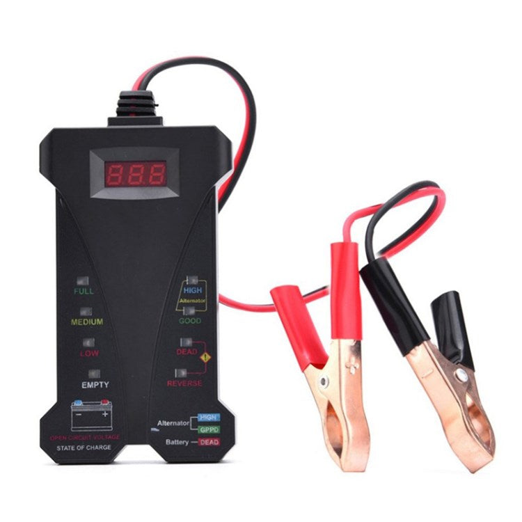 Car Battery Tester 12V Digital Automotive Tester Charging System Analyzer