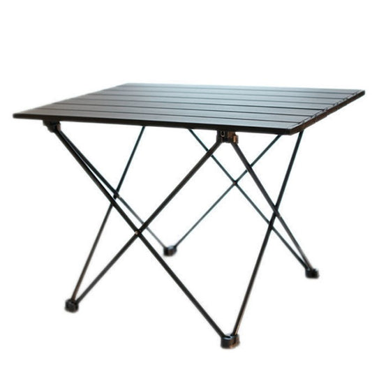 Aluminum Folding Camping Table Portable Square Table for Picnic Dining Cooking Beach