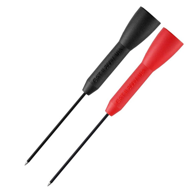 2 Pcs / Set Multimeter Test Probes 600-1000V 10A 2mm Non-destructive Piercing Needle for Digital Test Lead