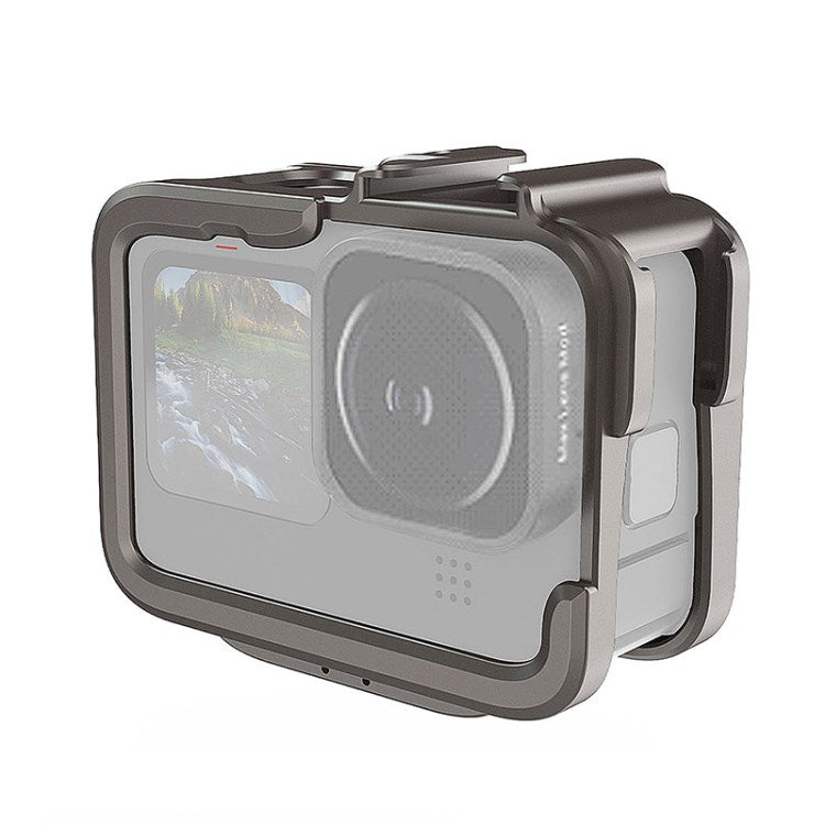 AGAGISM Housing Frame Case for GoPro Hero 11 / 10 / 9 Action Camera Aluminum Alloy Protective Cage