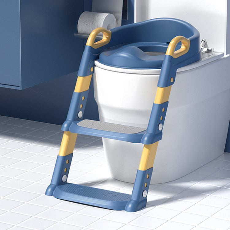 Potty Training Seat Baby Toddler Adjustable Toilet Chair with Anti-Slip Pads Ladder