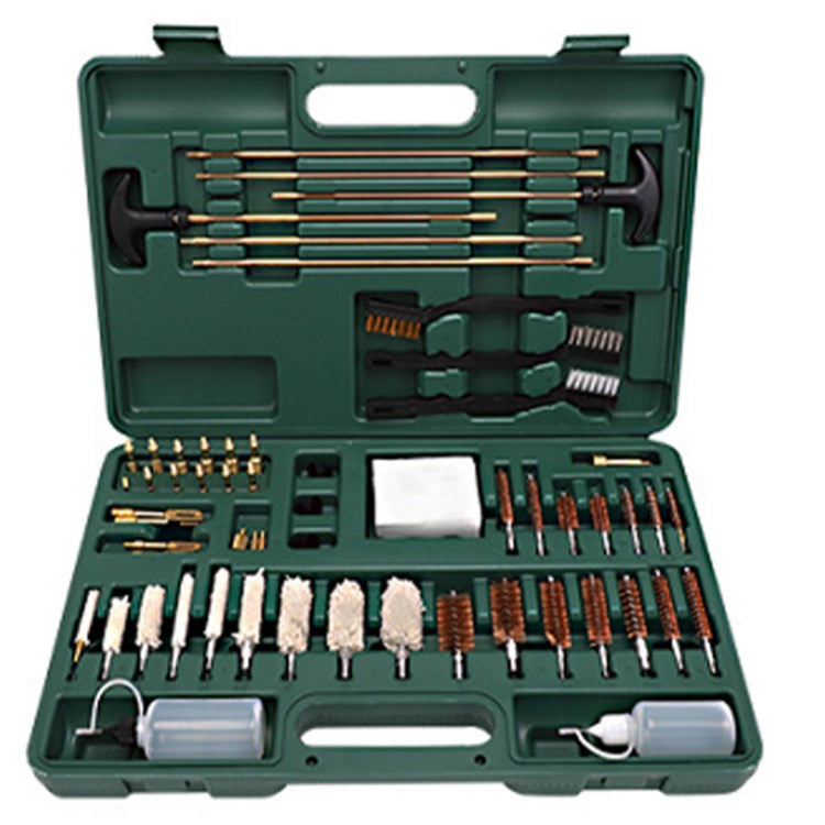 Gun Cleaning Kit Universal Supplies for Hunting Rifle Handgun Shot Gun Cleaning Kit with Case