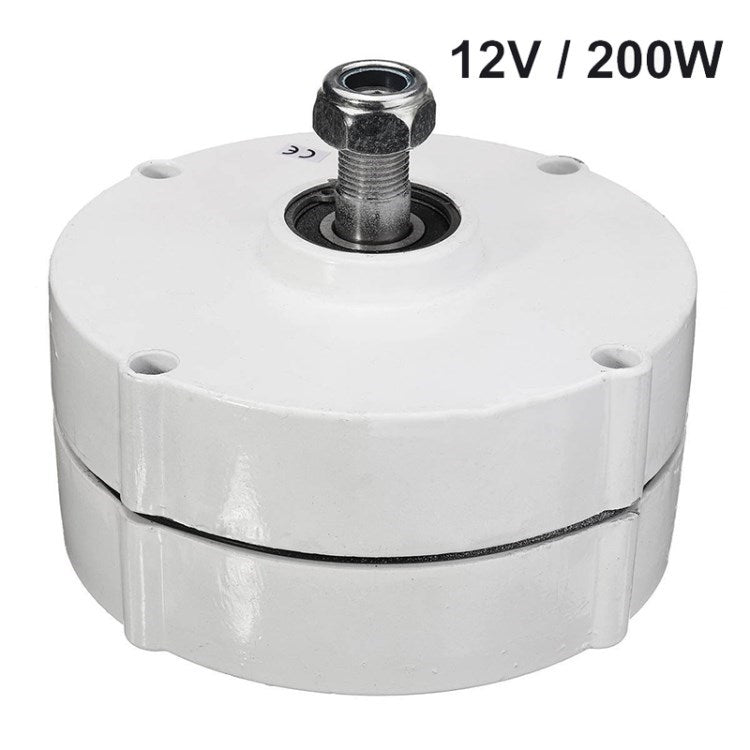 Permanent Magnet Generator 12V / 24V 100W / 200W High Efficiency 3-Phase Electric AC Alternator